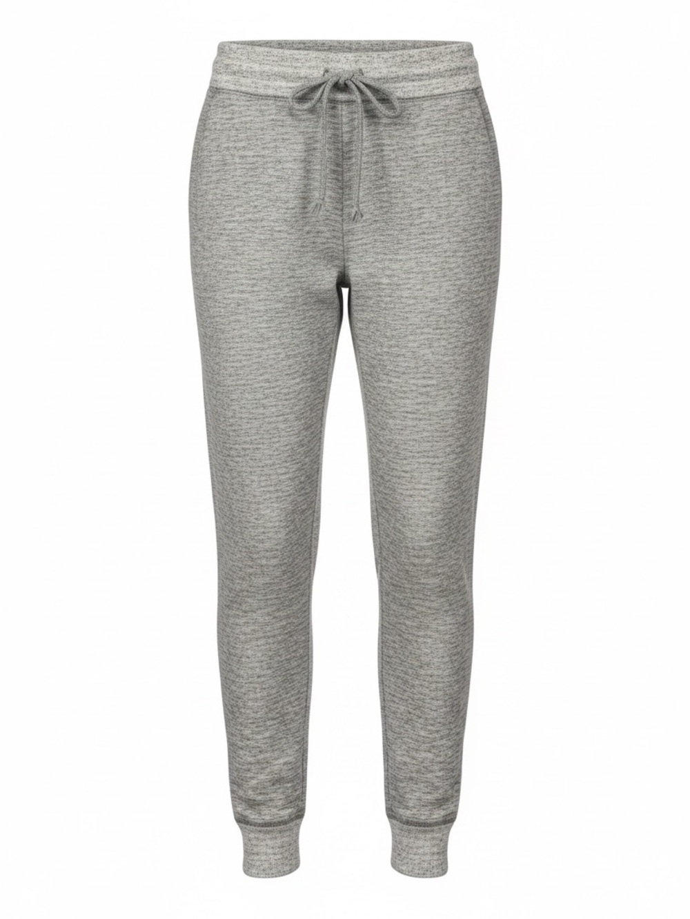 Hollister Light Gray Heather Drawstring Joggers